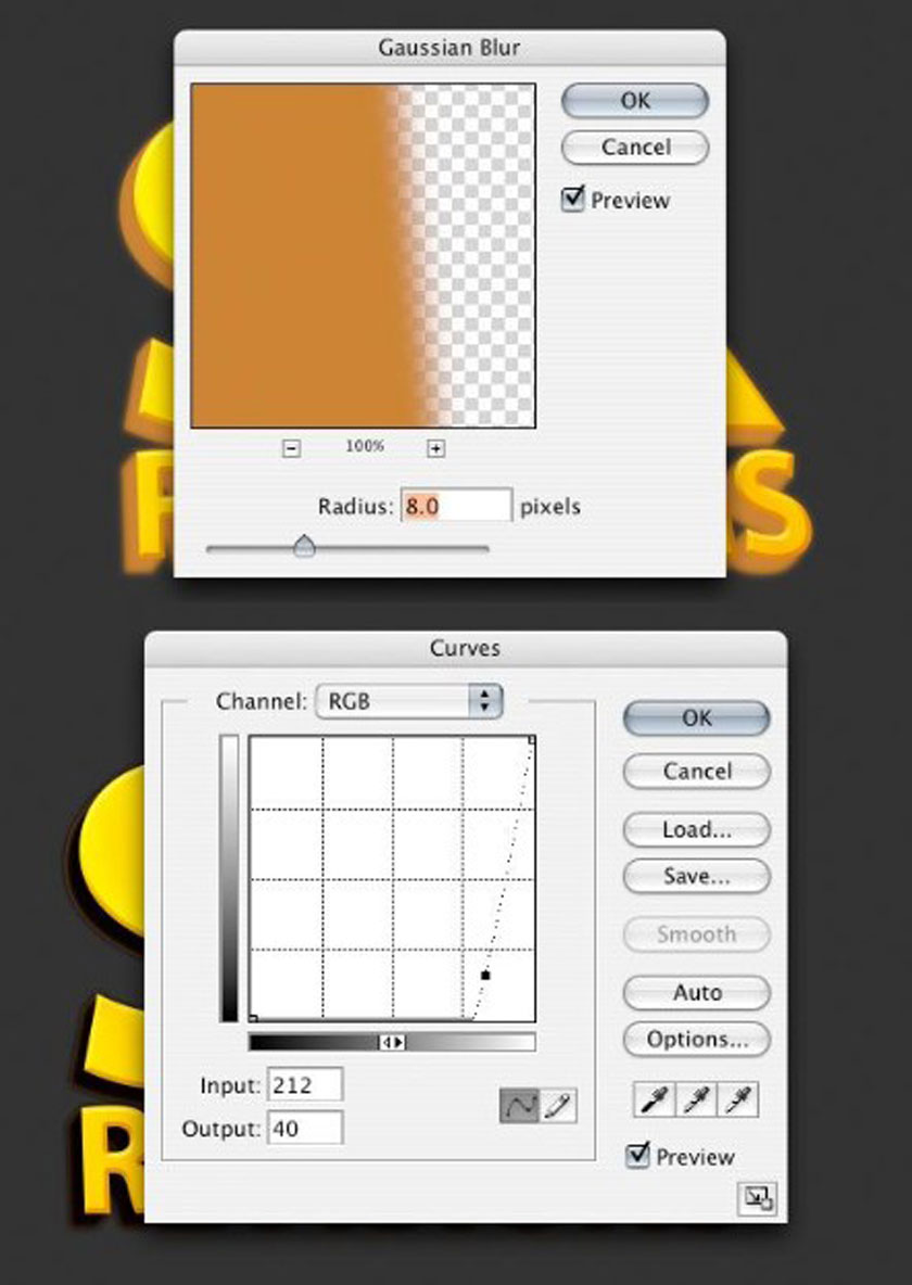 filter blur gaussian blur
