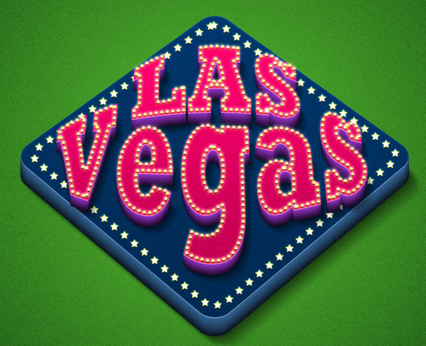 hiệu ứng 3d lasvegas