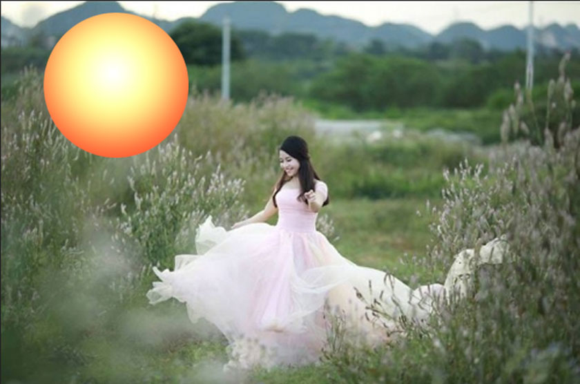 kết quả tạo layer mask