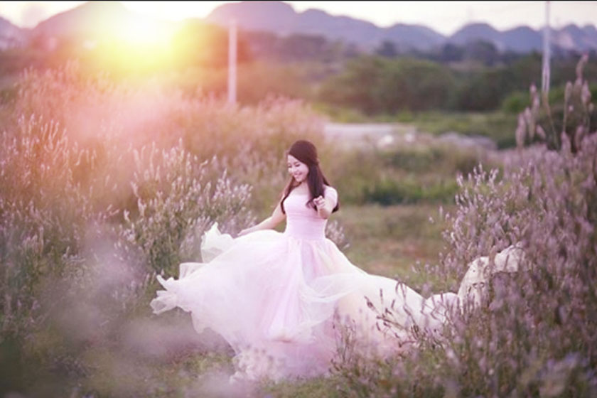 kết quả tạo mặt trời trong photoshop