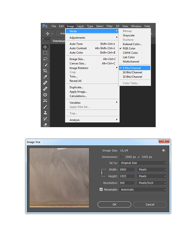 yêu cầu khi làm sáng ảnh trong photoshop