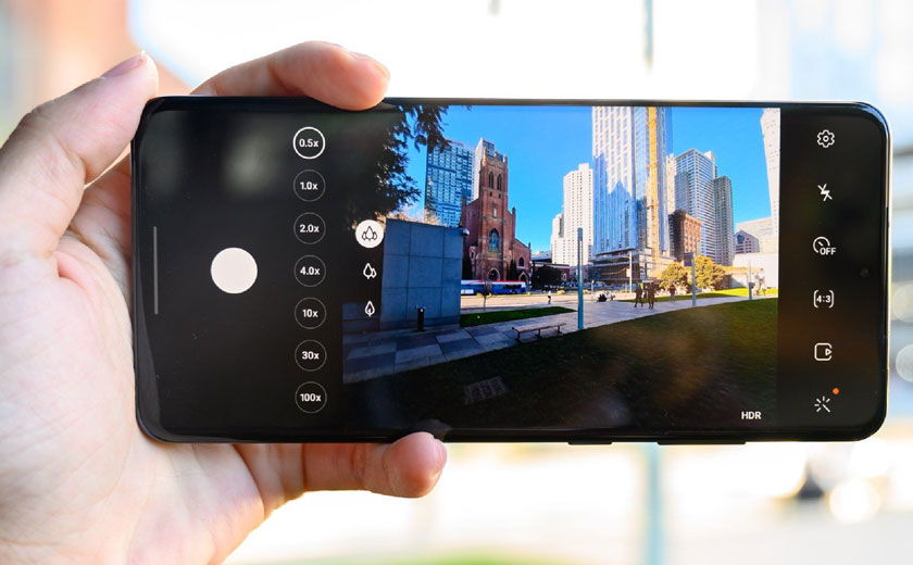 zoom camera trên điện thoại
