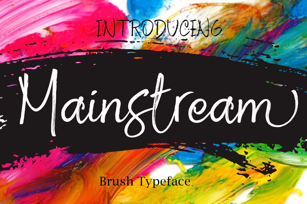 Font Chữ Đẹp 428 Mainstream