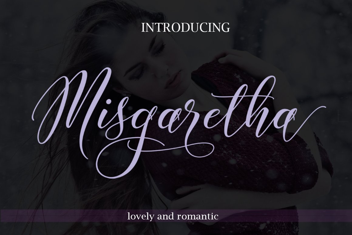 Font Chữ Đẹp 456 Misgaretha