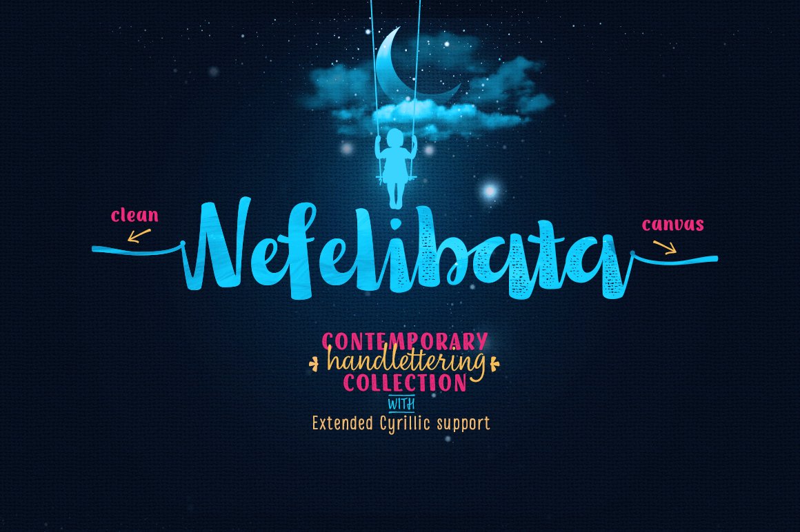 Font Chữ Đẹp 473 Nefelibata Font Collection