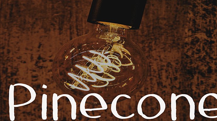 Font Chữ Đẹp 499 pinecone