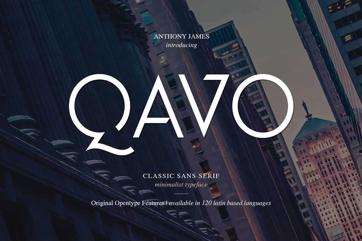 Font Chữ Đẹp 505 Qavo Font