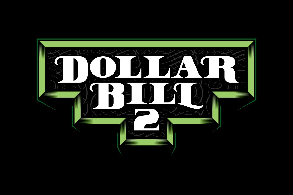 Font Chữ Đẹp 632 Dollar Bill