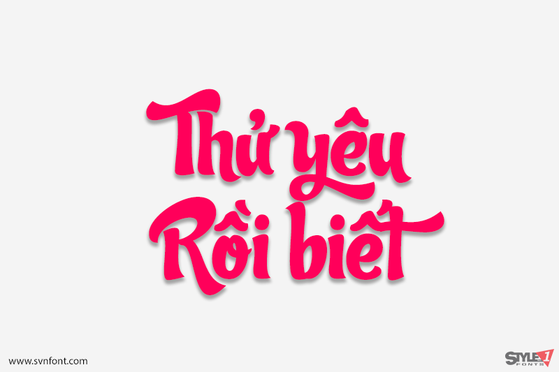 Font Chữ Đẹp 664 Candy Script