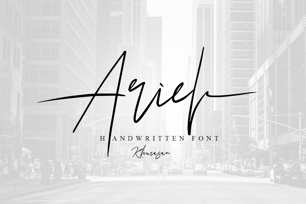Font Chữ Đẹp 733 Ariel