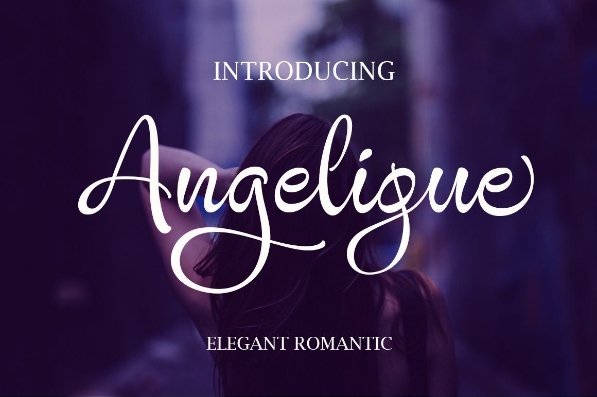 Font Chữ Đẹp 741 Angelique