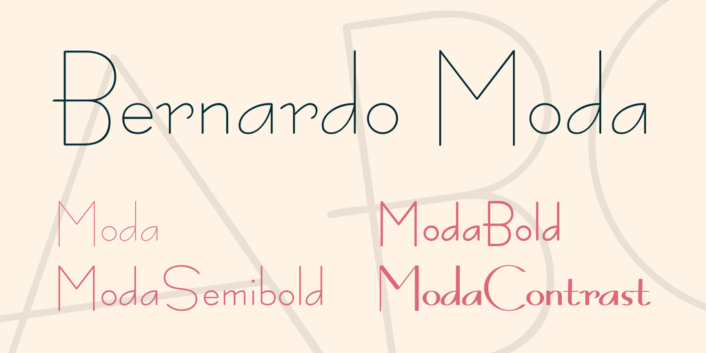 Font Chữ Đẹp 702 Bernardo Moda Bold