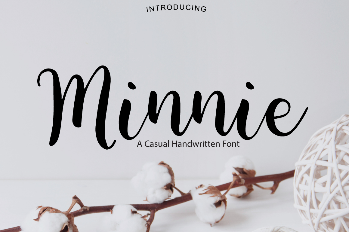 Font Chữ Đẹp 455 Minnie