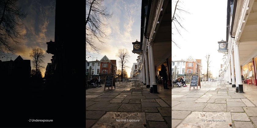 Automatic Exposure Bracketing