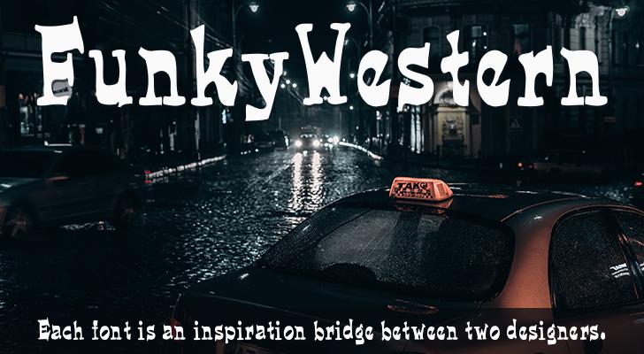 Font Chữ Đẹp 789 FunkyWestern