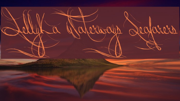 Font Chữ Đẹp 881 Jellyka WaterwaysSeafarers