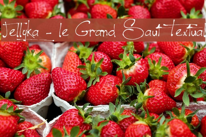 Font Chữ Đẹp 876 Jellyka le_Grand_Saut_TEXTUAL