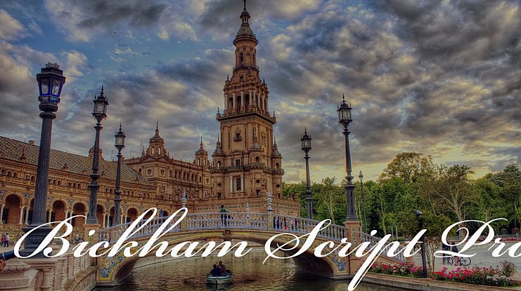 Font Chữ Đẹp 833 HLT BicKham Script Pro_Regular