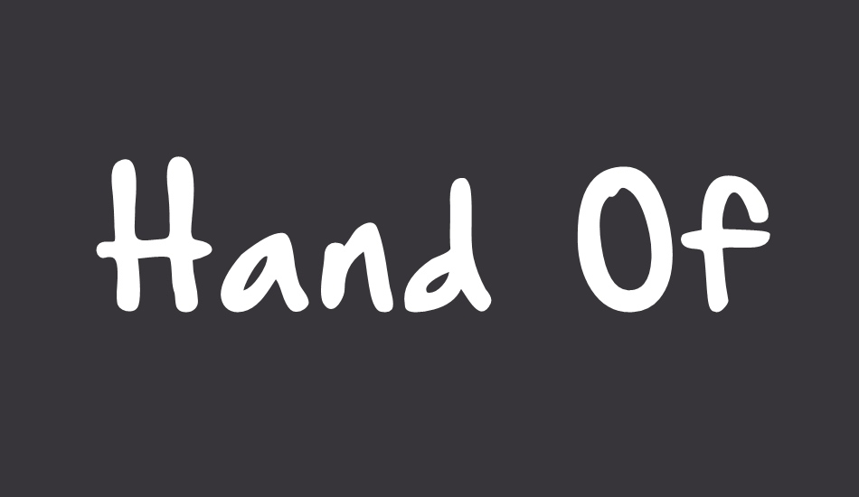 Font Chữ Đẹp 812 Hand Of Sean Demo