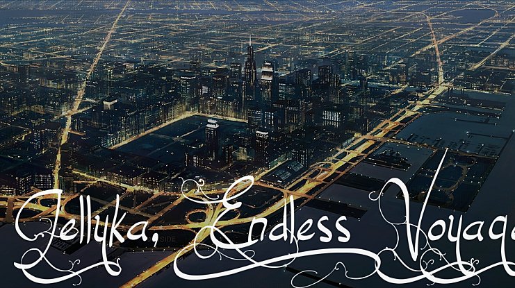Font Chữ Đẹp 873 Jellyka Endless Voyage