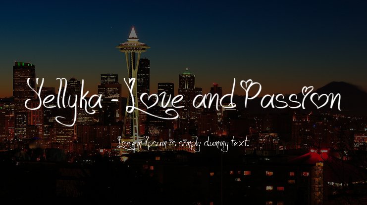 Font Chữ Đẹp 877 Jellyka Love_and_Passion