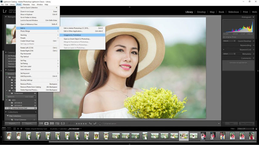 Tìm tới Imagenomic Portraiture