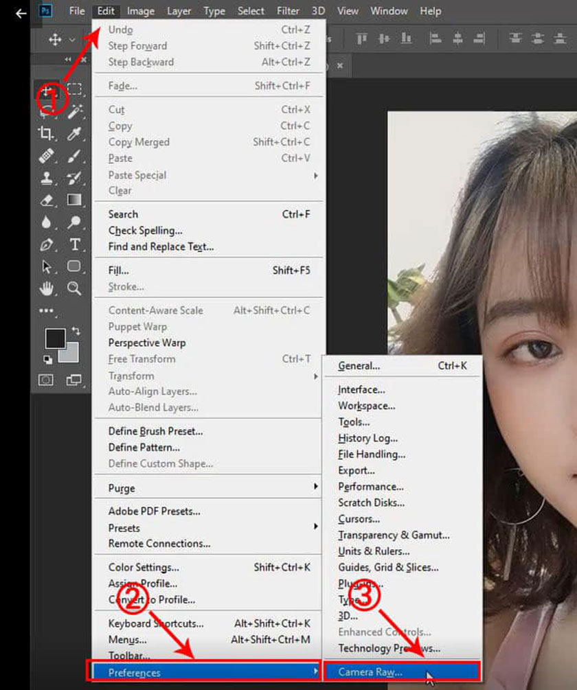chế độ mở ảnh tự động