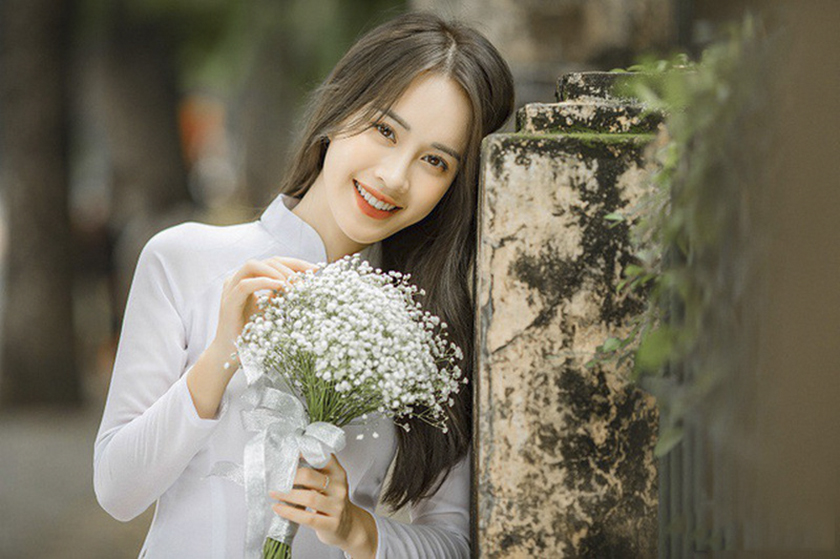 Trang điểm khi chụp ảnh áo dài