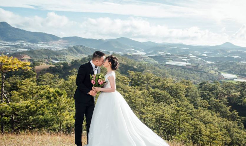 Ảnh cưới đẹp ở đà lạt