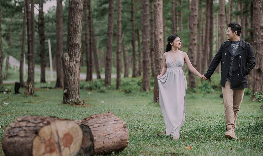 1 ảnh cưới đẹp ở đà lạt